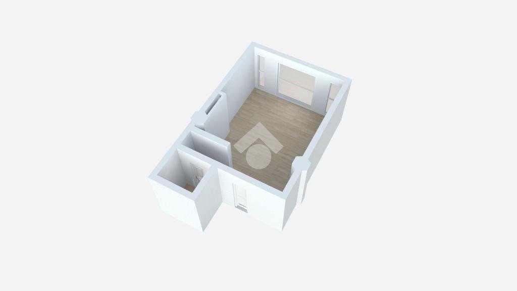 One-room apartment Viale Giovanni Suzzani, Milano (neighborhood Bicocca) - floor plans 1