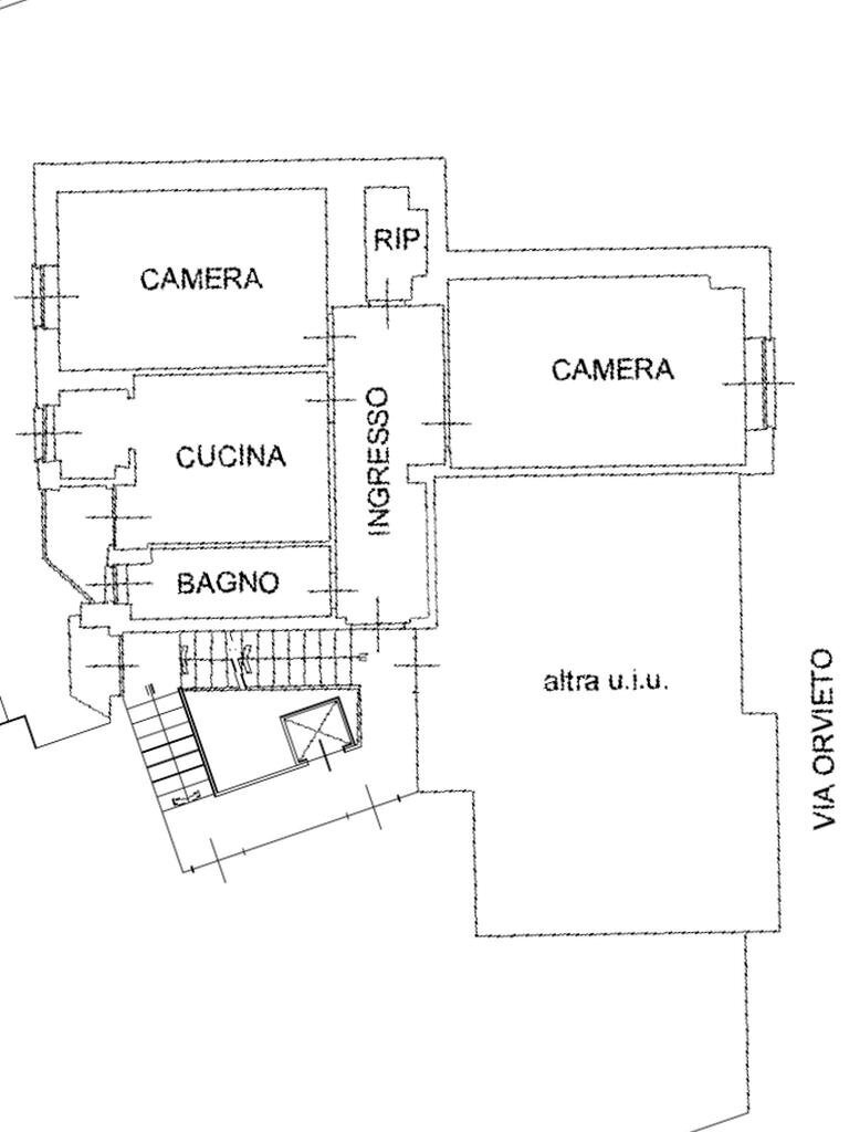 Trilocale Via Verolengo, Torino (zona Borgo Vittoria) - planimetria 1