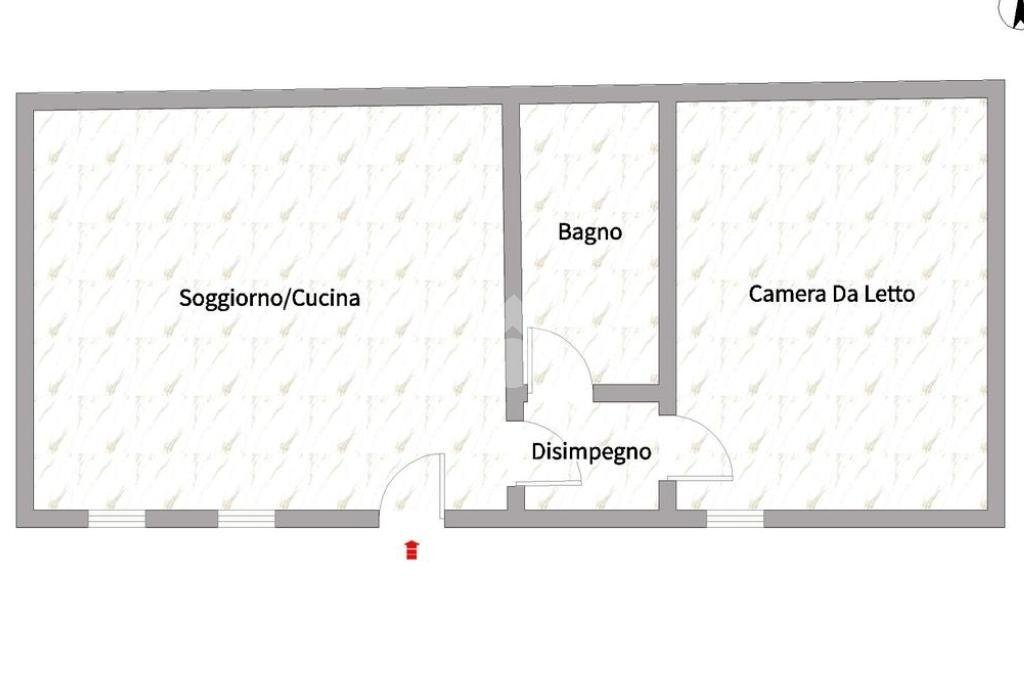 Two-room apartment Via Pomè, Rho - floor plans 1