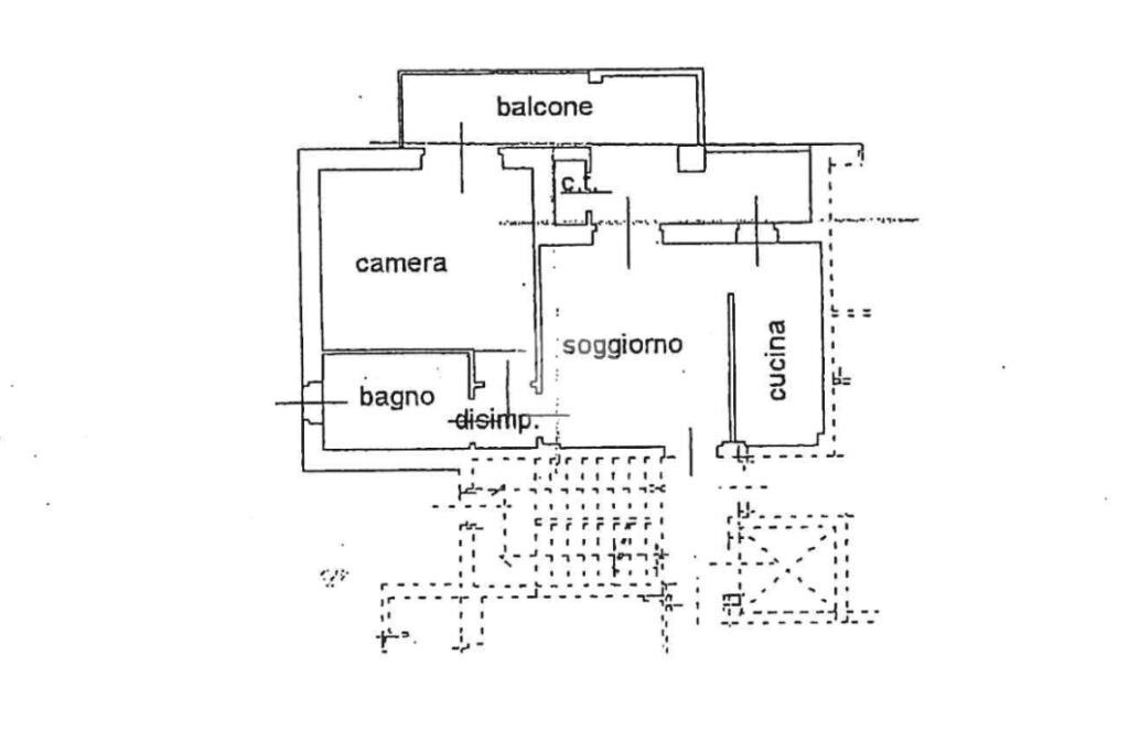 Two-room apartment Via torino, Savigliano - floor plans 1