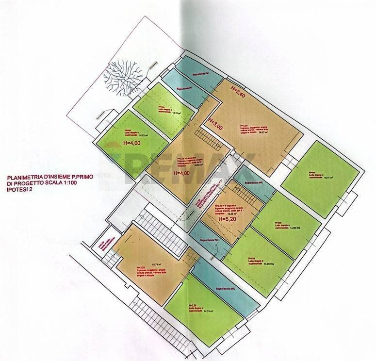 Pianta 2D - Casa indipendente VIA PLAIA
246/248/250, Catania - foto 3