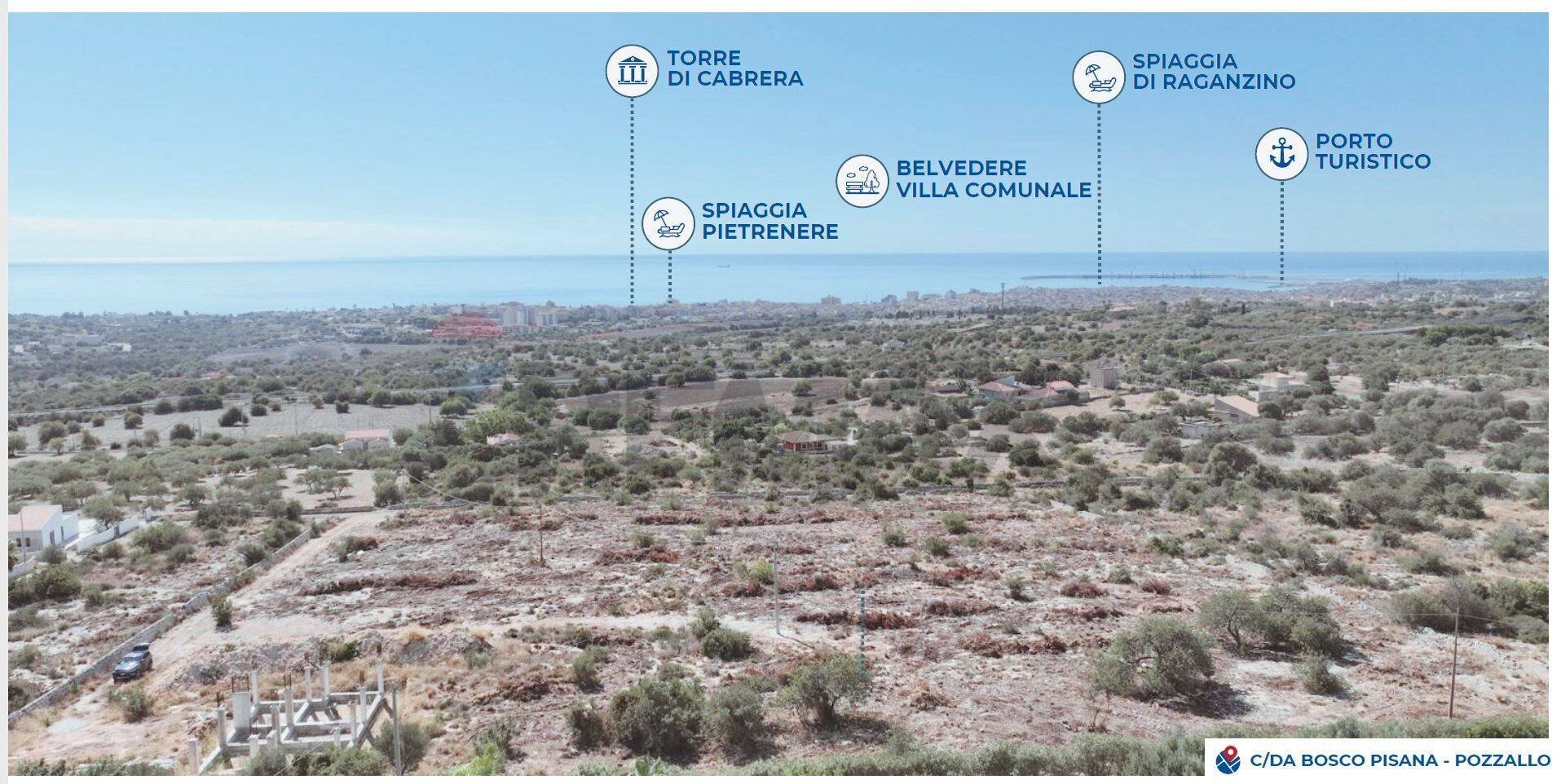 Posizione della mappa - Terreno edificabile via oceano pacifico, Pozzallo - foto 1