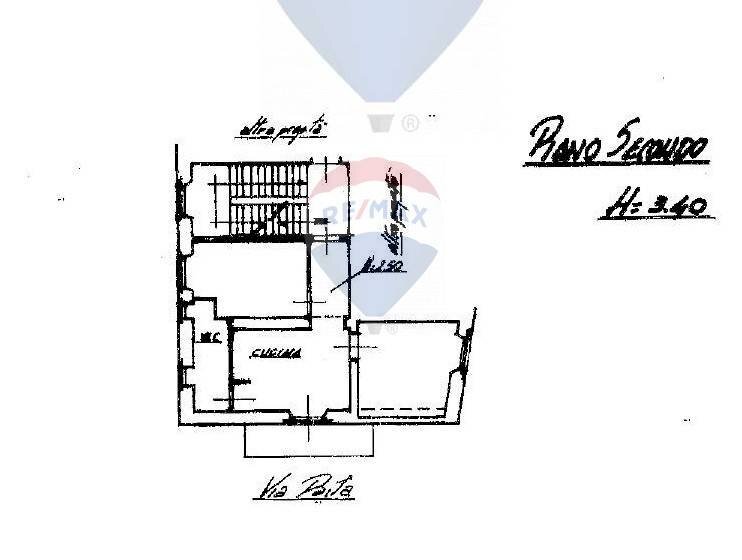 Pianta 2D - Bilocale Via Paita
 
4, Portovenere - planimetria 1