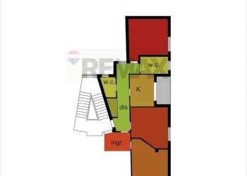 Pianta 2D - Trilocale Via Fulvio Renella
 
95, Caserta - foto 17