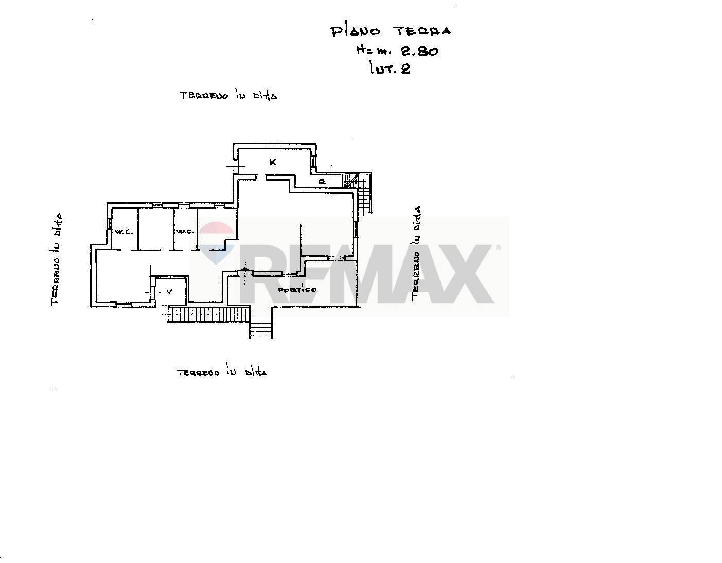 planimetria appartamento - Villa Località Defensola, Vieste - floor plans 1