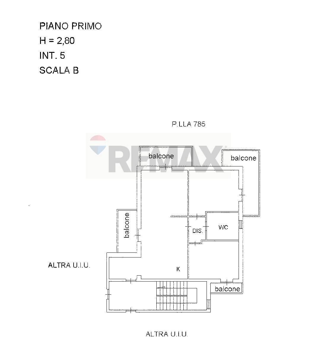 Pianta 2D - Trilocale Via Salvatore Quasimodo
 
37, Vieste - planimetria 1