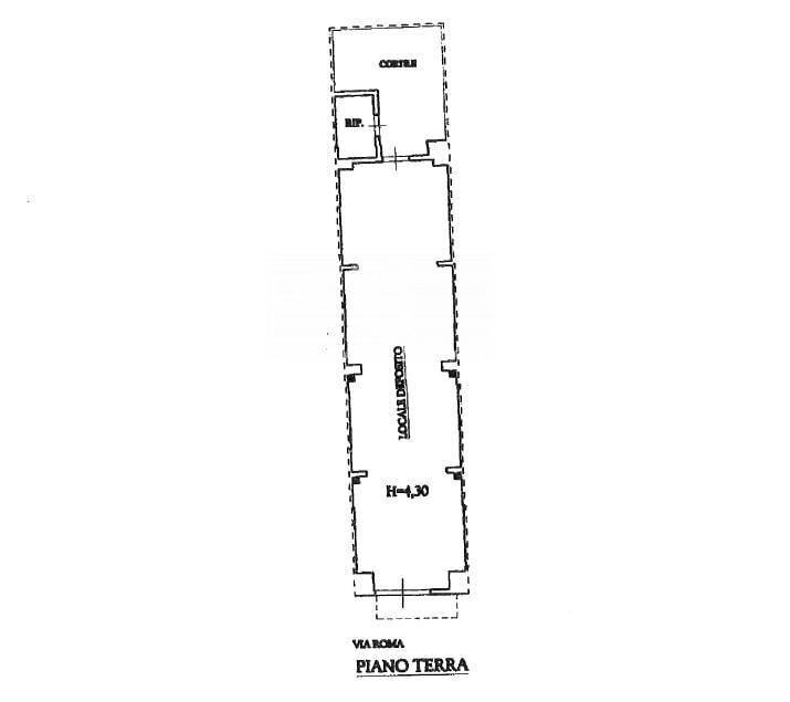 Foto 7 - Magazzino Via Roma
 
87, Neviano - planimetria 1