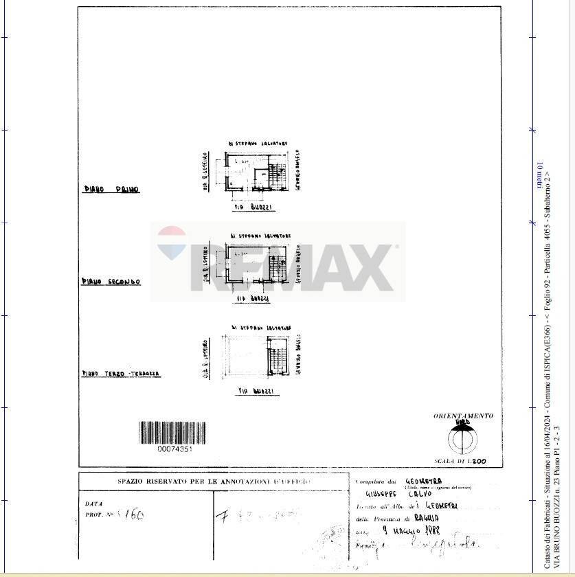 Pianta 2D - Casa indipendente via Buozzi
 
23, Ispica - planimetria 1