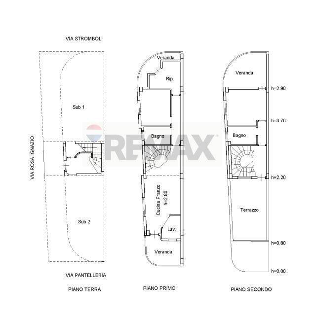 Pianta 2D - Independent house Via Ignazio Rosa
 
s.n., Vittoria - floor plans 1