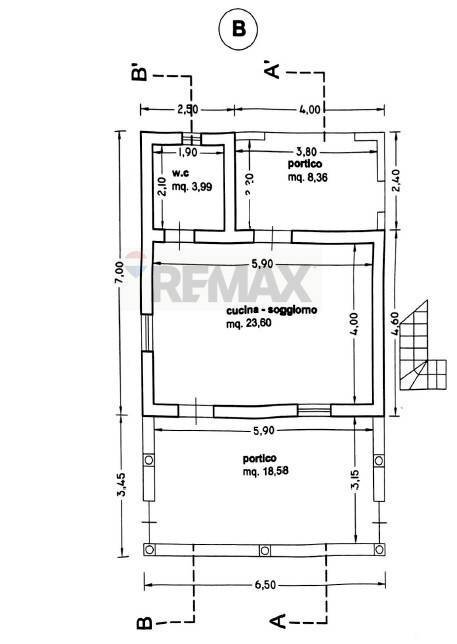 Pianta 2D - Villa viale santa caterina
 
26, Piana degli Albanesi - planimetria 1
