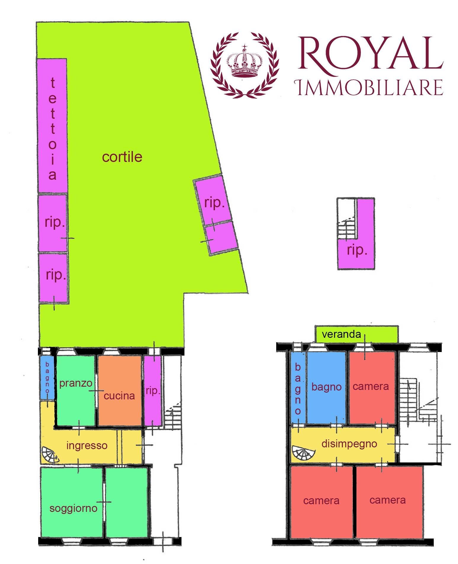 Foto 48 - Villa Via Dei Pelaghi, Livorno - floor plans 1
