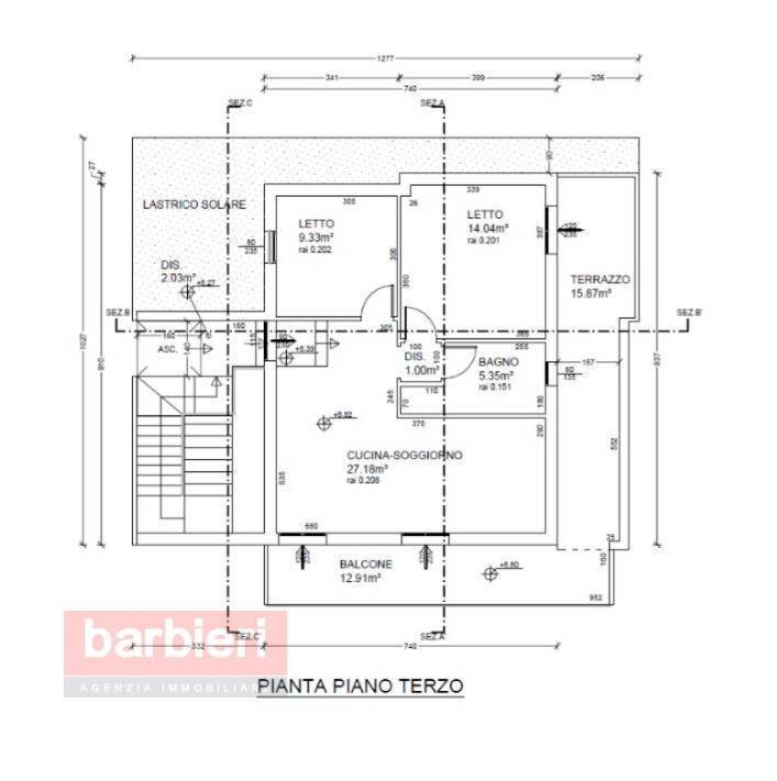 Foto 4 - Trilocale Via Nettuno
 
10, Cervia - planimetria 1