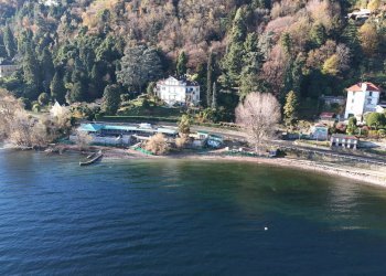 facciata-villa-epoca-meina-residenza-esclusiva-lago-maggiore - Bilocale Via Strisce, Meina - foto 33