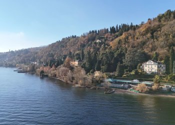 facciata-villa-epoca-meina-residenza-esclusiva-lago-maggiore - Bilocale Via Strisce, Meina - foto 34