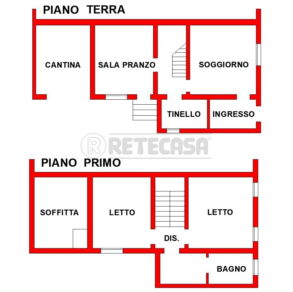 13_Planimetria.jpg - Terraced Villa Bondeno - floor plans 1
