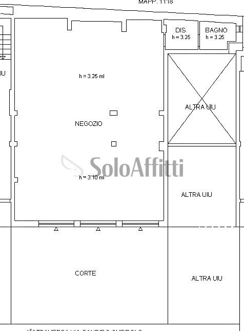 Planimetria.jpg - Locale Commerciale Via Candido Queirolo 17, Taggia - foto 1