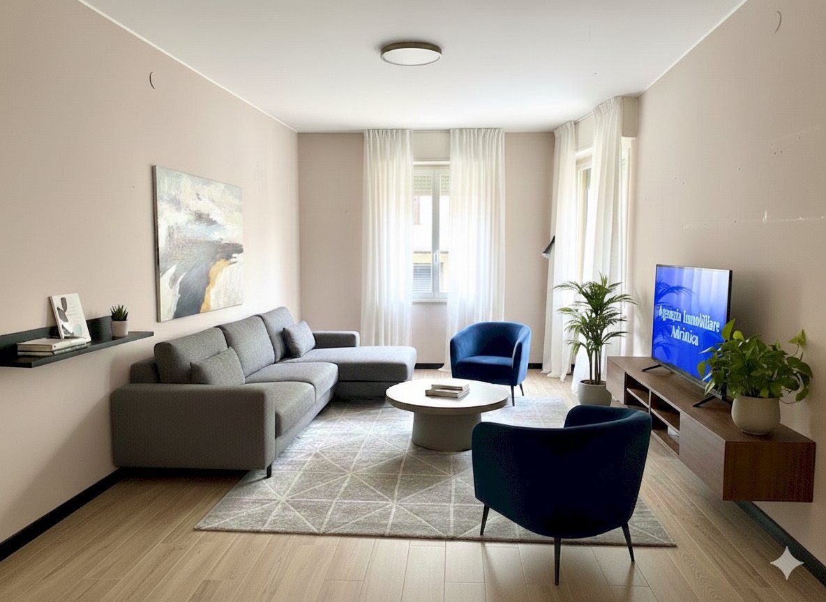 Soggiorno NUOVO.png - Quadrilocale Via Galileo Galilei, Sanremo - foto 3