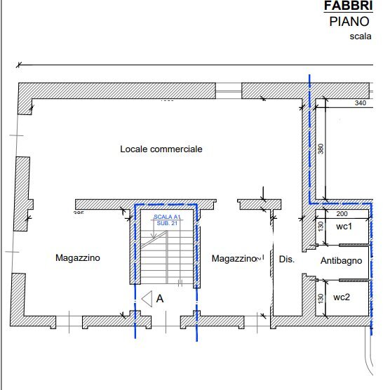 1.png - Locale Commerciale Corso Galileo Ferraris 21, Trino - planimetria 1