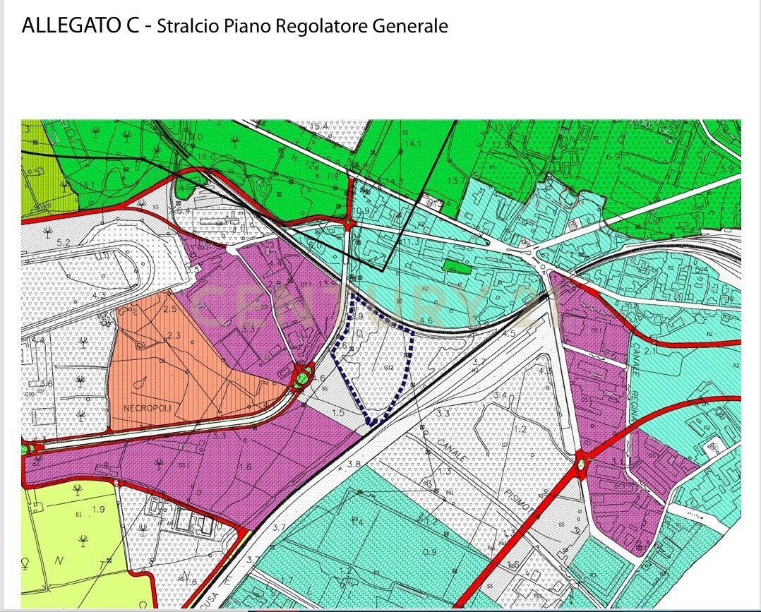 stralcio PRG.jpg - Building land Viale Pantanelli, Siracusa - photo 1