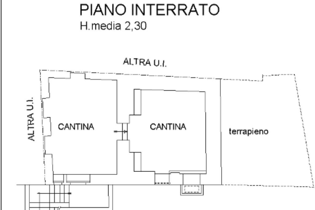 Casa semi indipendente Levone, Levone - planimetria 1