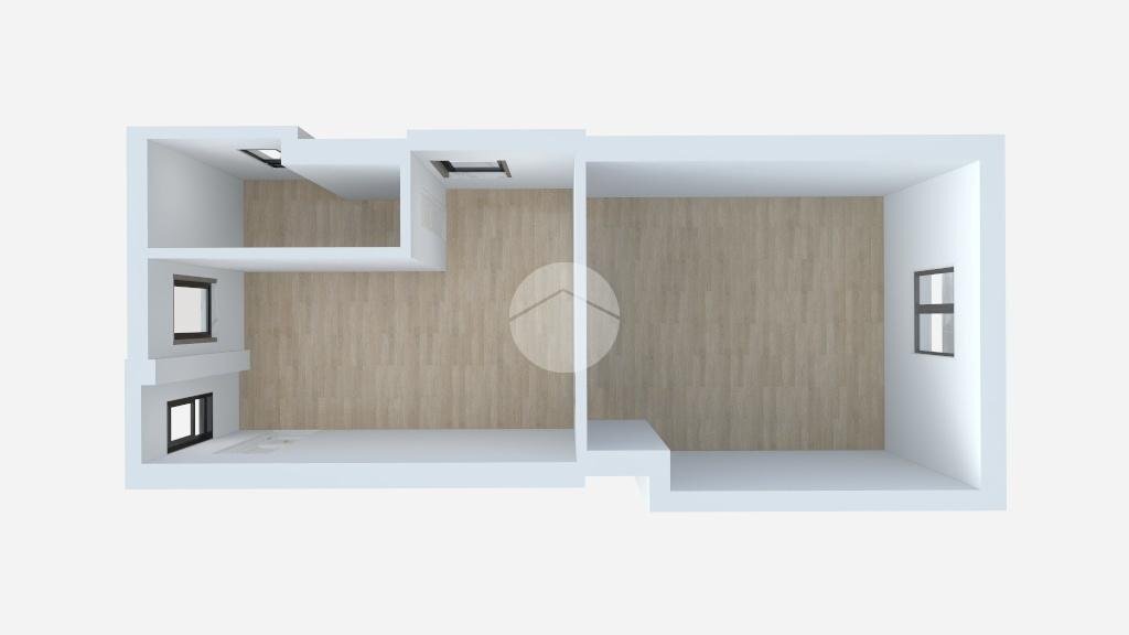 Two-room apartment Via gulli, Torino (neighborhood Borgo Vittoria) - floor plans 1