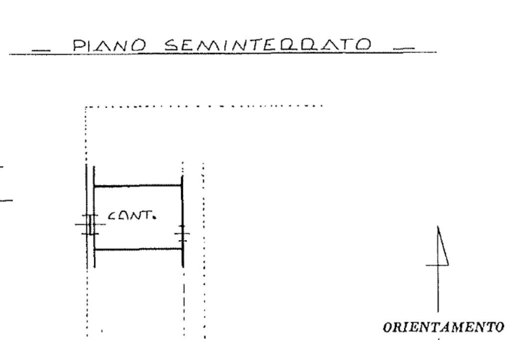 Three-room apartment Via Levata, Alessandria - floor plans 1