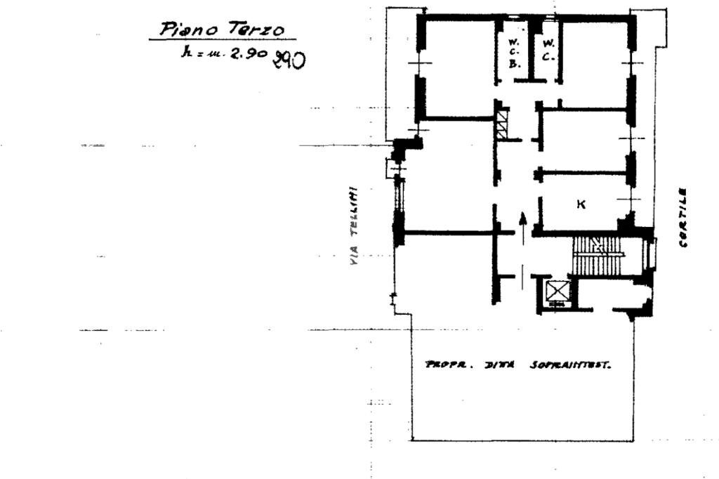 Apartment Via Tellini, Chivasso - floor plans 1