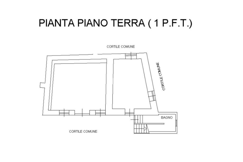 Casa semi indipendente Via Comba Rio Torto, Verzuolo - planimetria 1