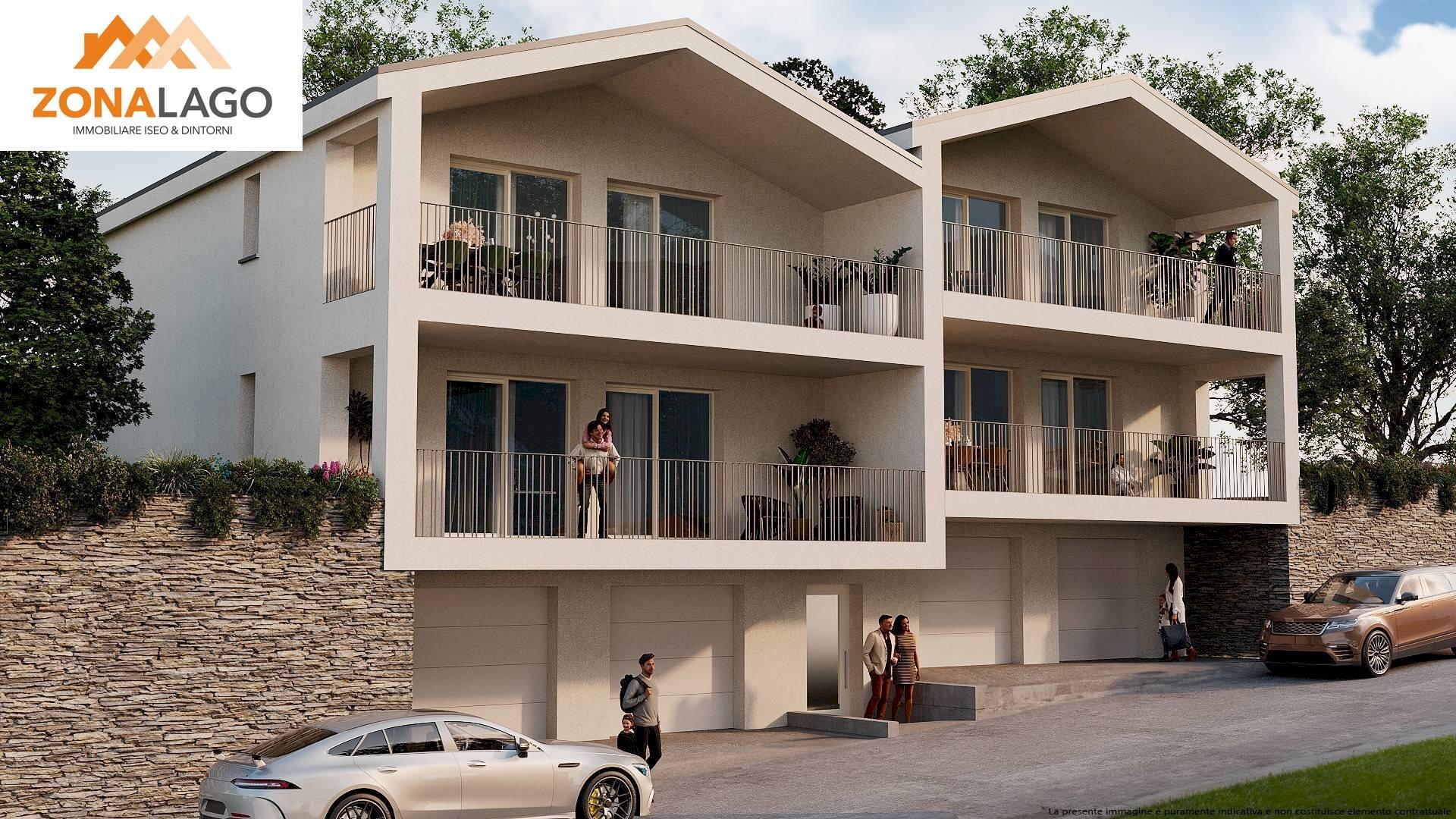 Foto 3 - Three-room apartment via dosso
 
50, Sale Marasino - photo 3