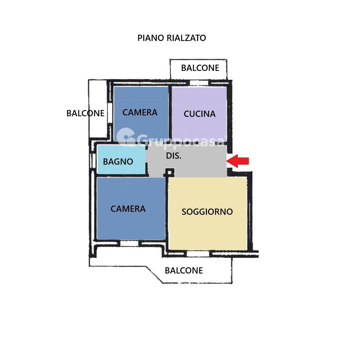Foto 33 - Three-room apartment Via G. Giulini
 
25, Boffalora Sopra Ticino - floor plans 1