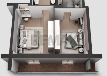 Rendering appartamento - Trilocale Via Allea comunale
 
17, Turbigo - foto 22