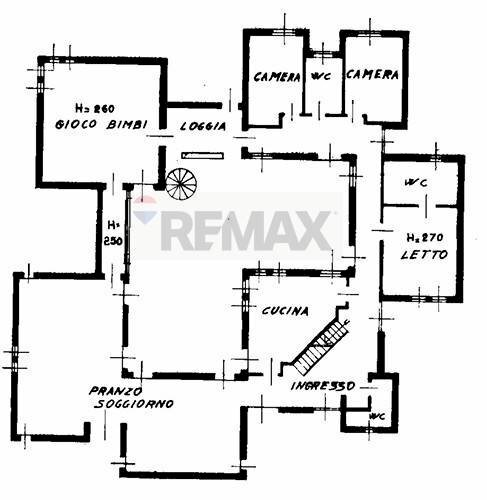 Pianta 2D - Villa Via Alessandro Minuziano
 
15, Parma - planimetria 1