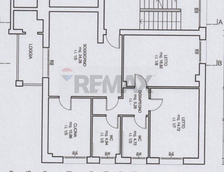 Pianta 2D - Trilocale Via Degli Alpini
 
2, Vetto - planimetria 1