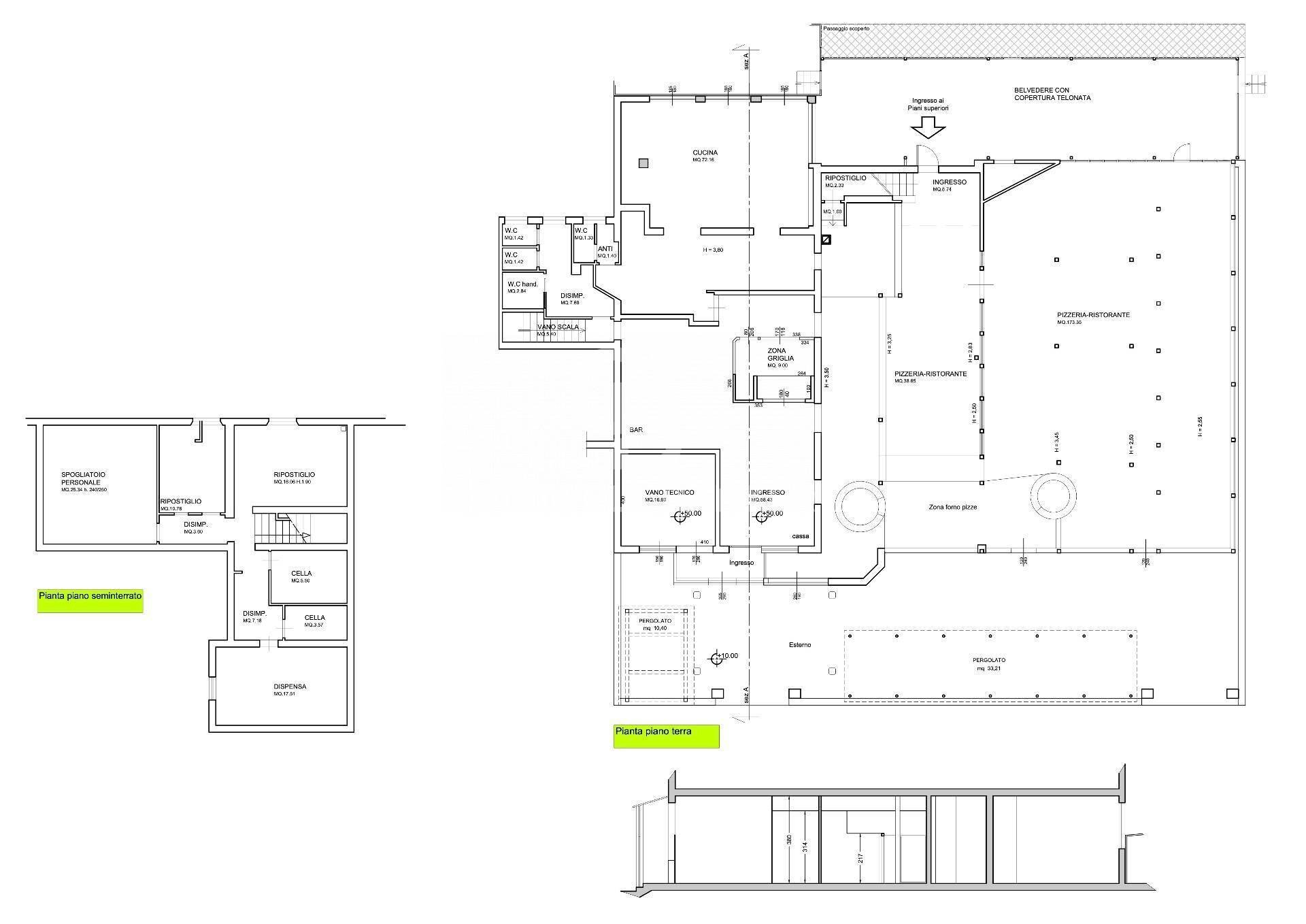 Foto 20 - Attività Commerciale Via Toscanelli
 
31, Rimini - planimetria 1
