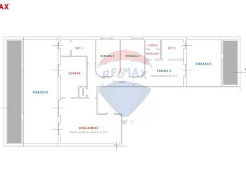 Pianta 2D - Attic Vellezzo Bellini - photo 64