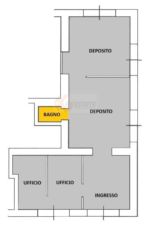 Foto 18 - Locale Commerciale via monsignor saba
 
11, Sassari - planimetria 1