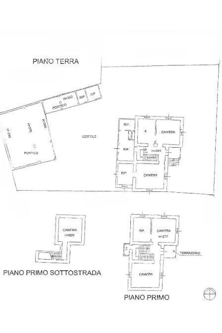 Villa strada Provinciale per Pozzolo Formigaro, Tortona - floor plans 1