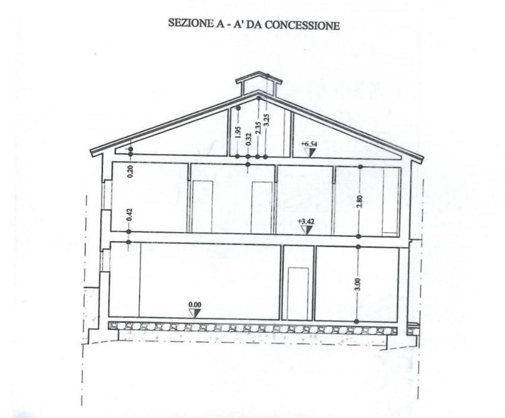 Villa via Roma, Brignano-Frascata - floor plans 1