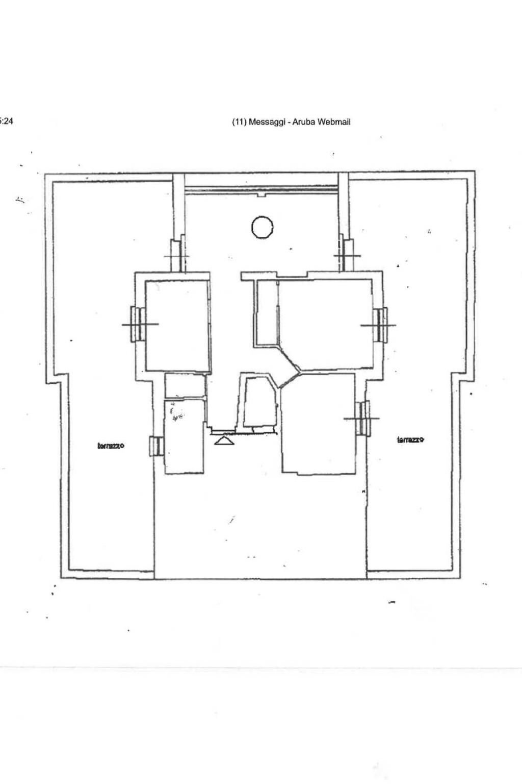 Quadrilocale via Angelo Carrara, Genova (zona Quarto) - planimetria 1