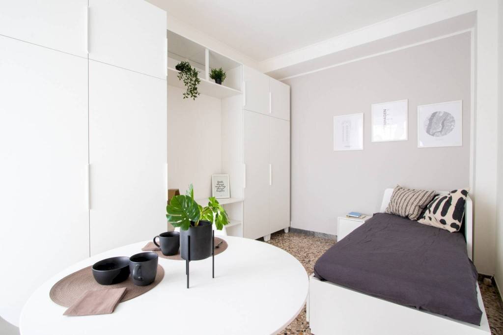 Camera da letto - Monolocale via Domenico Millelire, 16, Milano - foto 3