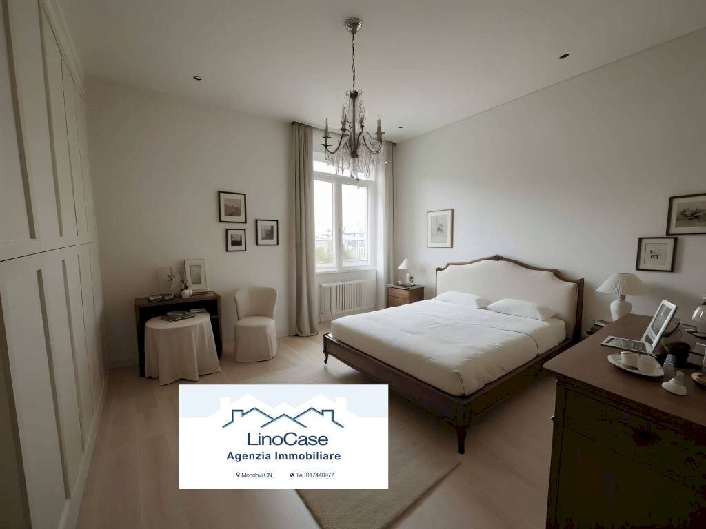 Camera da letto - Four-room apartment via Ortigara, 7, Mondovì - photo 3