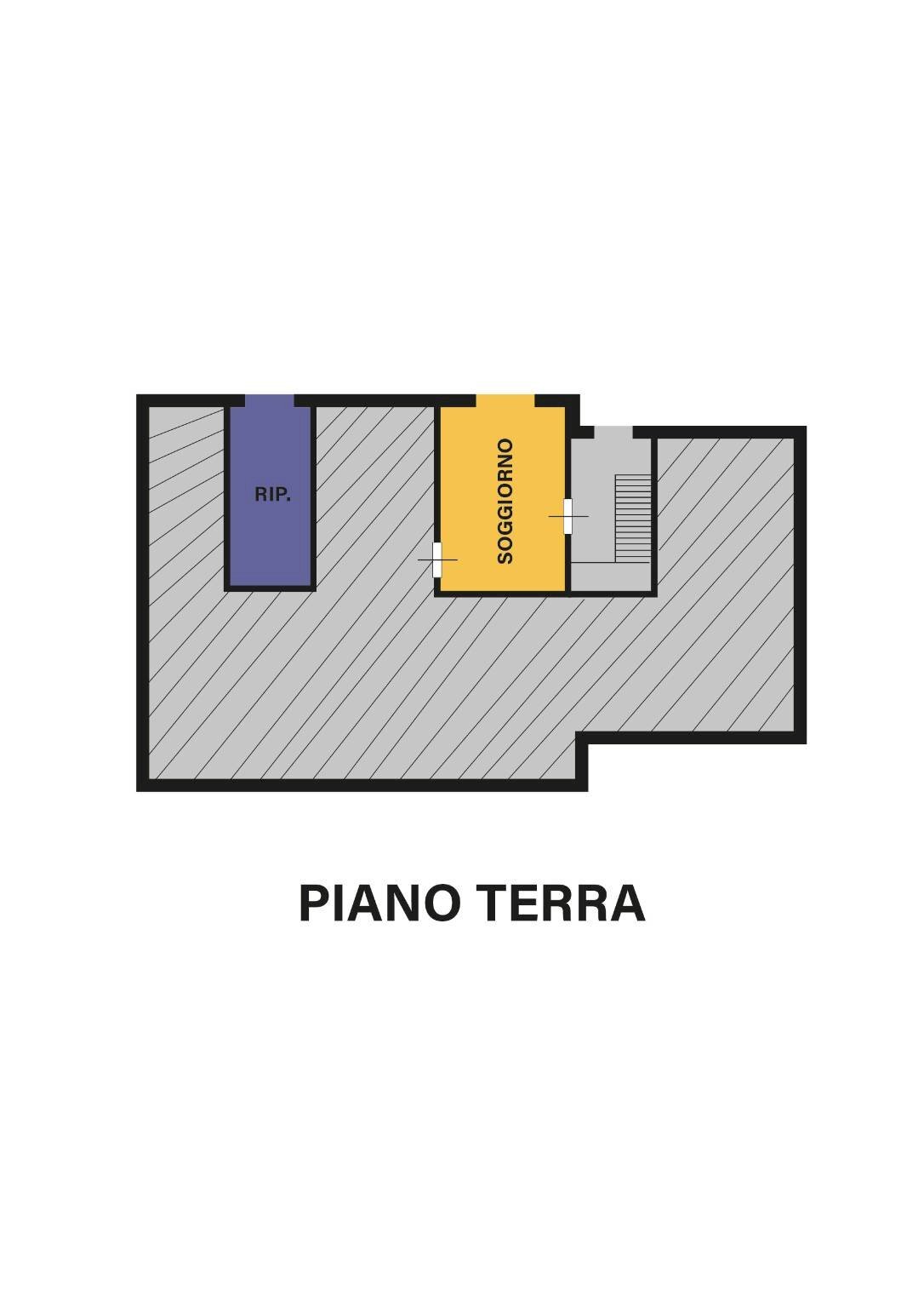 Villa via Ragone Vecchio, Ravenna (zona San Pietro in Vincoli) - planimetria 1