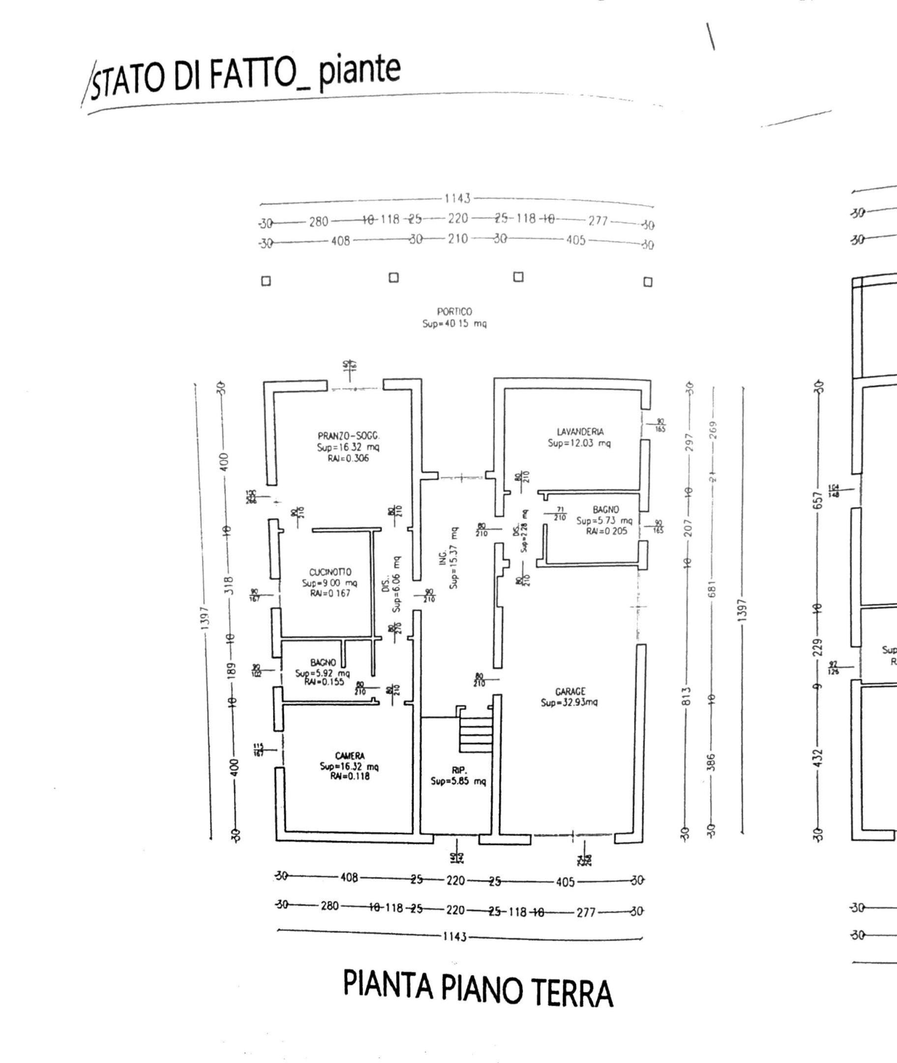 Casa indipendente Montale - planimetria 1