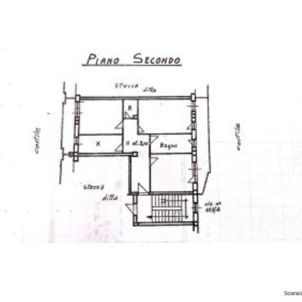 Quadrilocale Via degli Agostiniani, 17, frazione Madonna dell'Olmo, Cuneo - planimetria 1