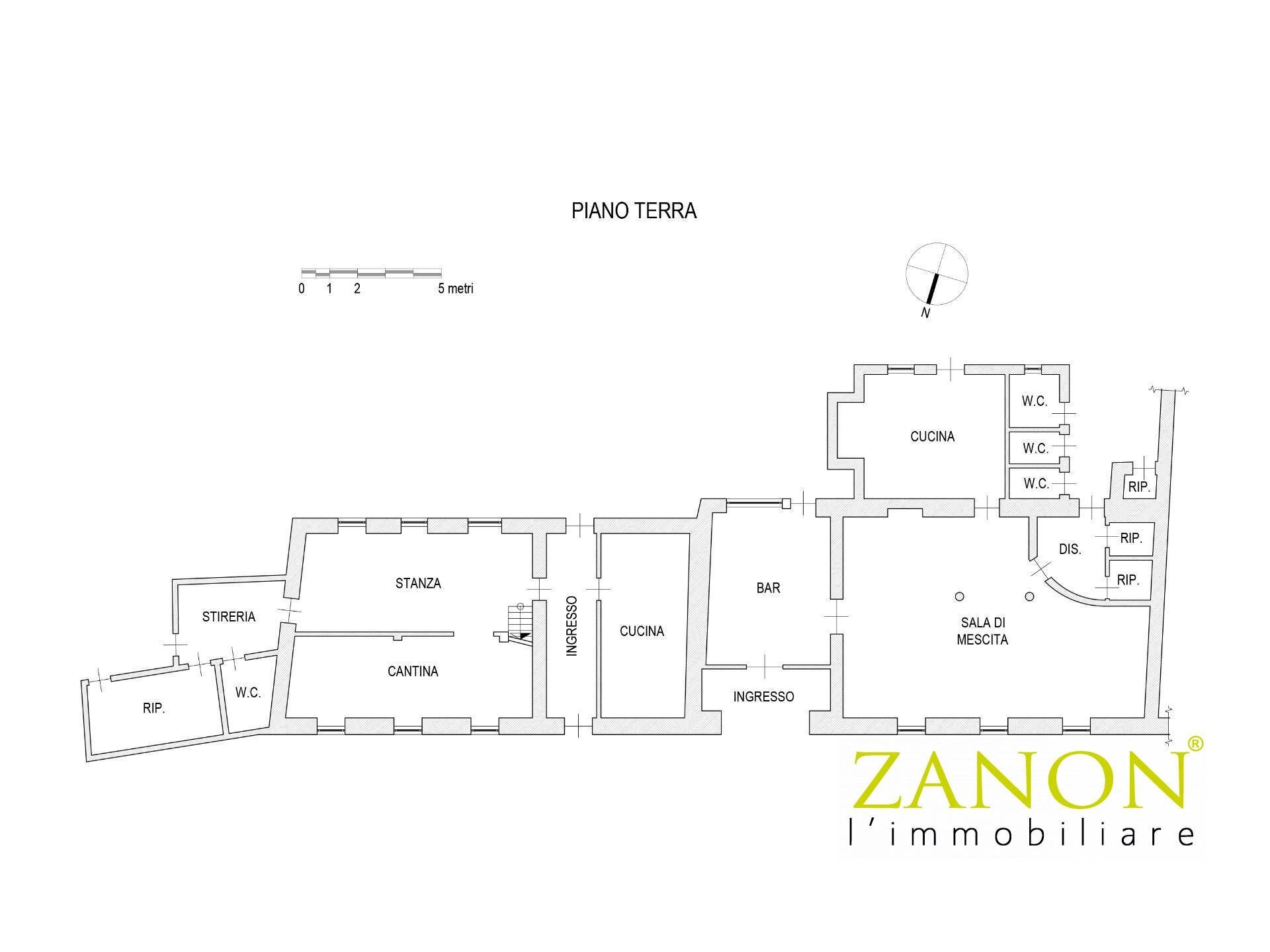 Foto 57 - Casa indipendente Via Cavour, Mariano del Friuli - planimetria 1