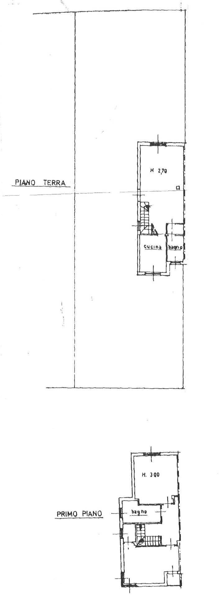 Foto 34 - Casa semi indipendente Via Roma, Cologno al Serio - planimetria 1