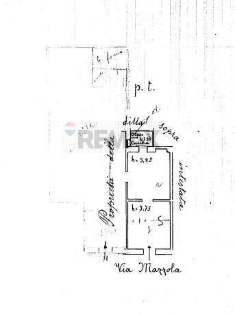 Pianta 2D - Casa indipendente Via Regina Bianca
 
76, Catania - planimetria 1