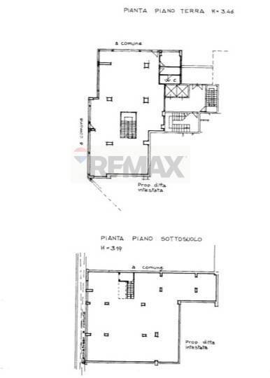 Pianta 2D - Shop Prato - floor plans 1