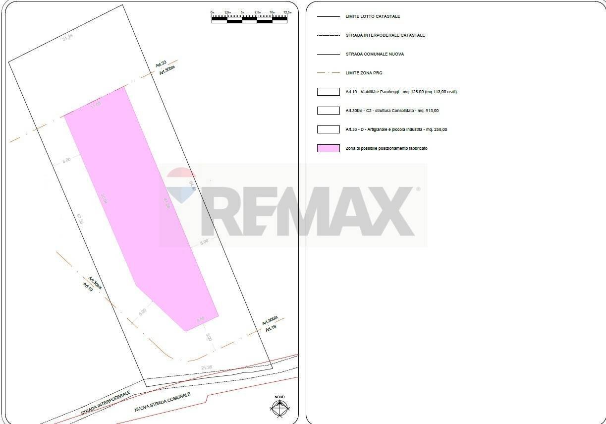 Pianta 2D - Building land Località Colle Mascione, Sant'Eusanio Forconese - floor plans 1