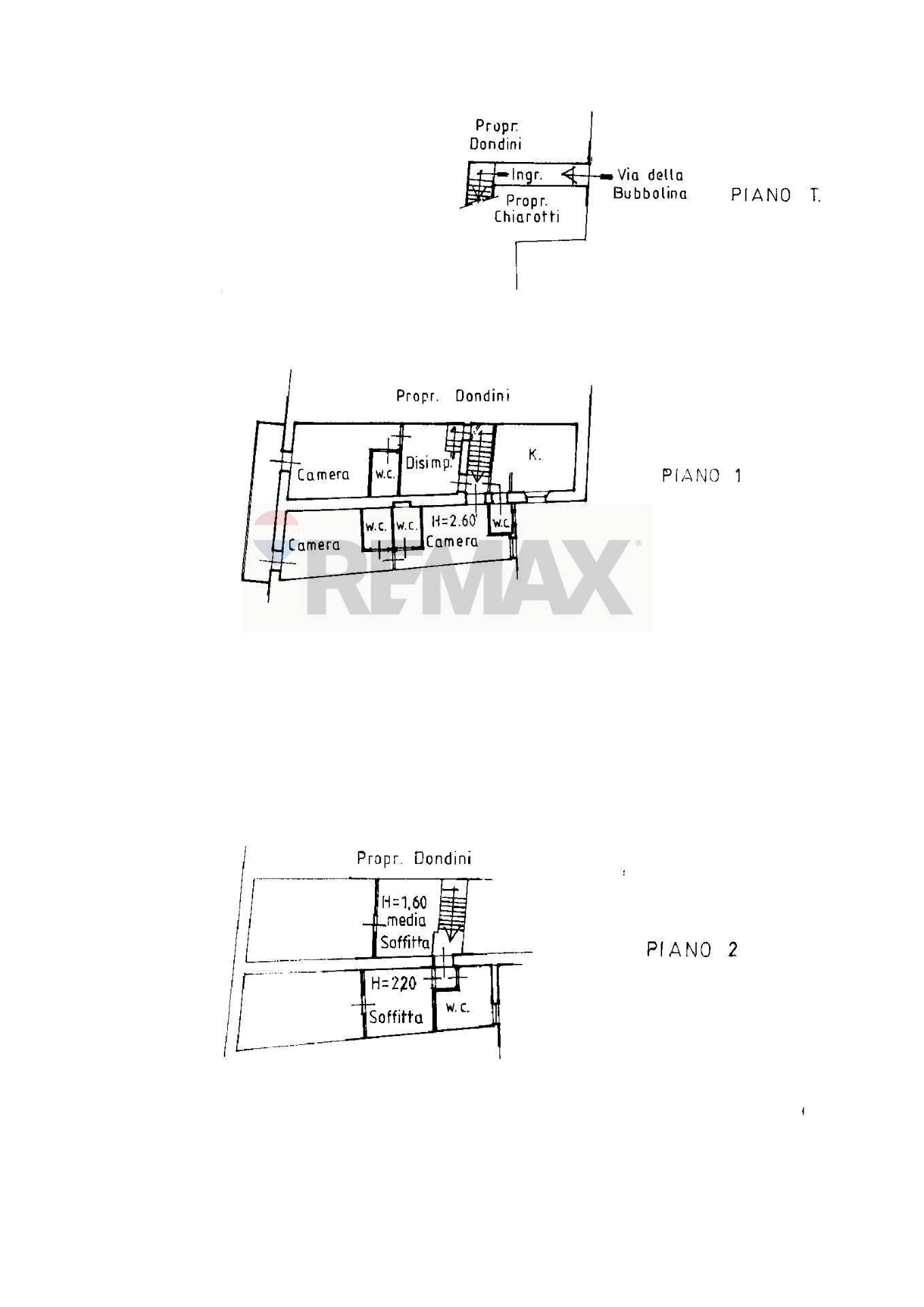 Pianta 2D - Trilocale Via della Bubbolina
 
9, Semproniano - planimetria 1